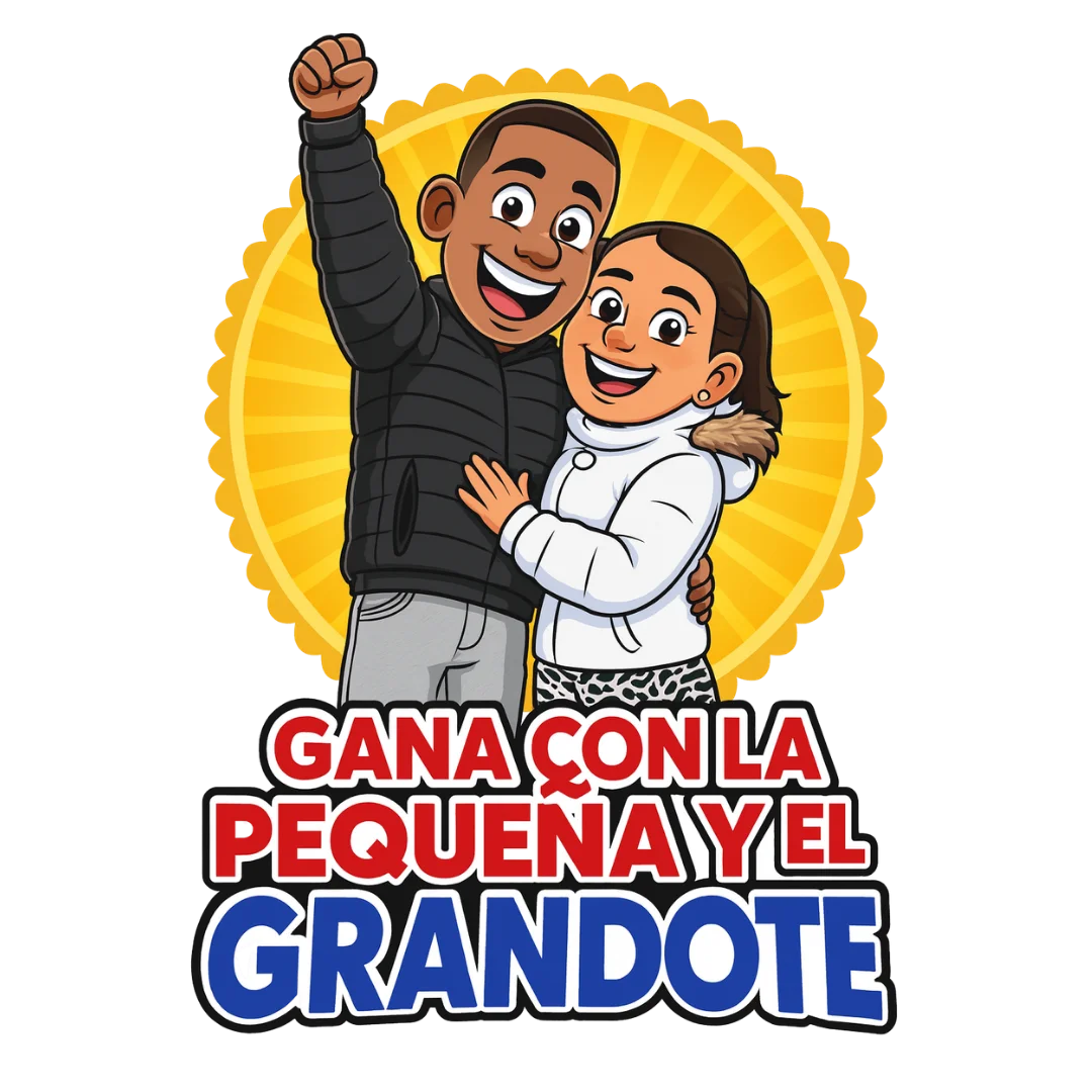 Gana con la Pequeña y el Grandote